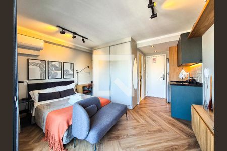 Sala/Quarto de kitnet/studio para alugar com 1 quarto, 27m² em República, São Paulo