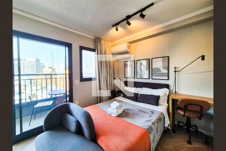 Sala/Quarto de kitnet/studio para alugar com 1 quarto, 27m² em República, São Paulo