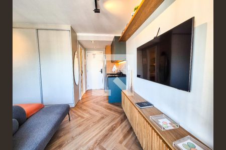 Sala/Quarto de kitnet/studio para alugar com 1 quarto, 27m² em República, São Paulo