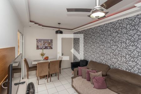 Sala de Estar/Jantar  de apartamento à venda com 2 quartos, 49m² em Jardim Bom Retiro (nova Veneza), Sumaré