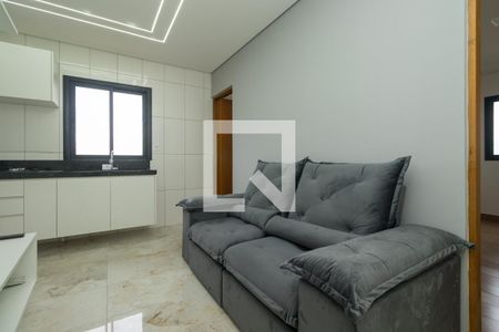 Sala de apartamento para alugar com 2 quartos, 34m² em Parque Santa Madalena, São Paulo