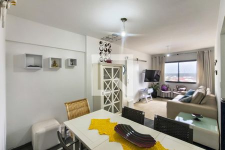 Sala de apartamento para alugar com 2 quartos, 112m² em Balneario Flórida, Praia Grande