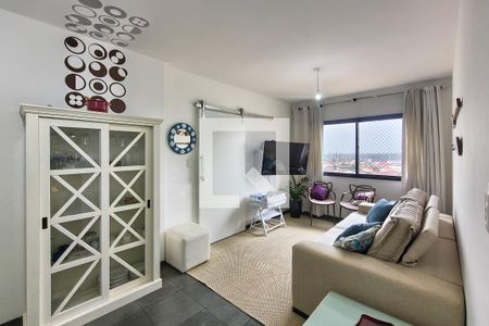 Sala de apartamento para alugar com 2 quartos, 112m² em Balneario Flórida, Praia Grande