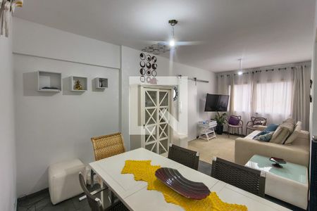 Sala de apartamento para alugar com 2 quartos, 112m² em Balneario Flórida, Praia Grande