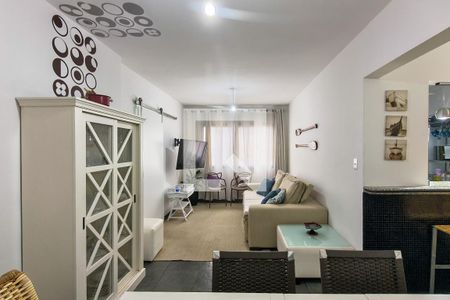 Sala de apartamento para alugar com 2 quartos, 112m² em Balneario Flórida, Praia Grande