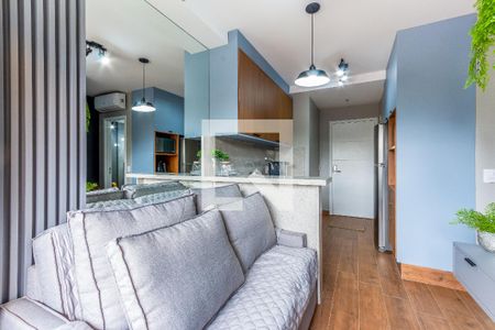 Sala de apartamento à venda com 1 quarto, 27m² em Vila Mariana, São Paulo