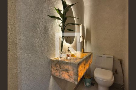 Lavabo de casa de condomínio à venda com 4 quartos, 370m² em Recreio dos Bandeirantes, Rio de Janeiro