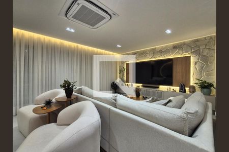 Sala de casa de condomínio à venda com 4 quartos, 370m² em Recreio dos Bandeirantes, Rio de Janeiro