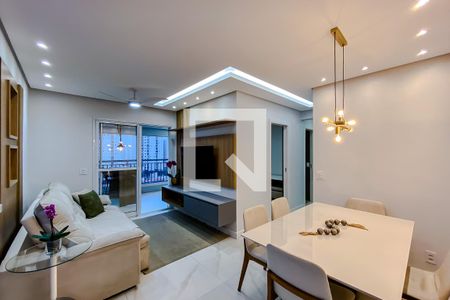 Sala de apartamento à venda com 3 quartos, 96m² em Quarta Parada, São Paulo