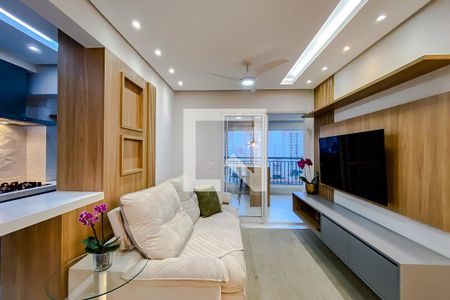 Sala de apartamento à venda com 3 quartos, 96m² em Quarta Parada, São Paulo