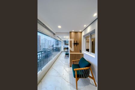 Varanda de apartamento à venda com 3 quartos, 96m² em Quarta Parada, São Paulo