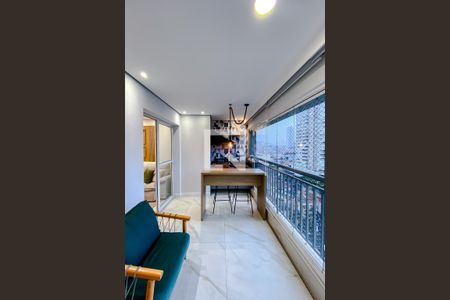 Varanda de apartamento à venda com 3 quartos, 96m² em Quarta Parada, São Paulo