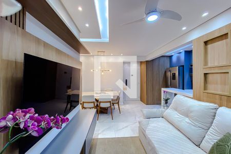 Sala de apartamento à venda com 3 quartos, 96m² em Quarta Parada, São Paulo