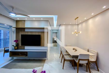 Sala de apartamento à venda com 3 quartos, 96m² em Quarta Parada, São Paulo