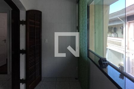 Varanda da Sala de casa para alugar com 3 quartos, 116m² em Marapé, Santos
