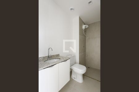 Banheiro de apartamento para alugar com 1 quarto, 29m² em Vila Andrade, São Paulo