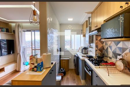 Cozinha de apartamento à venda com 2 quartos, 46m² em Jardim Brasilia, São Paulo