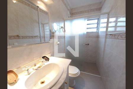 Banheiro da Suíte de apartamento à venda com 3 quartos, 145m² em Santa Cecilia, São Paulo