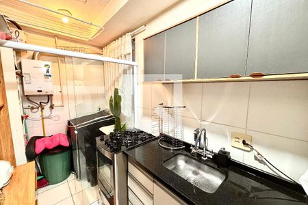 Cozinha de apartamento à venda com 2 quartos, 40m² em São Pedro, Osasco