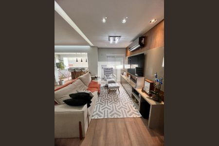 Sala  de apartamento à venda com 2 quartos, 95m² em Jardim Chácara Inglesa, São Bernardo do Campo