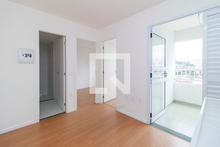 Sala - Cozinha de apartamento à venda com 2 quartos, 28m² em Vila das Belezas, São Paulo