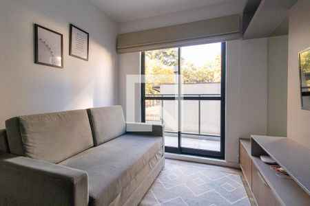Sala/Cozinha de apartamento para alugar com 1 quarto, 27m² em Bigorrilho, Curitiba