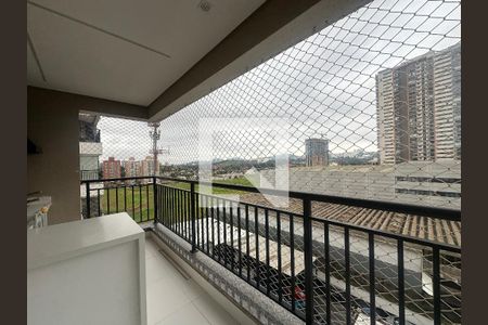 Varanda da Sala de apartamento à venda com 3 quartos, 109m² em Centro Comercial Jubran, Barueri
