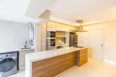 Sala  de apartamento à venda com 2 quartos, 64m² em Tamboré, Barueri