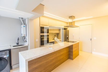 Sala  de apartamento à venda com 2 quartos, 64m² em Tamboré, Barueri