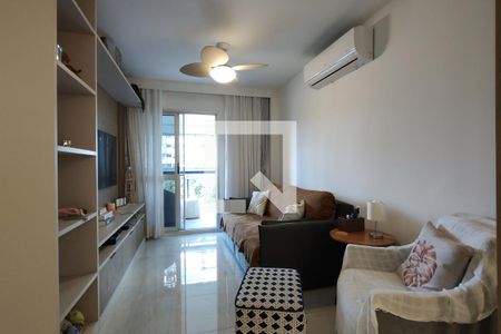 Sala de apartamento à venda com 3 quartos, 91m² em Barra da Tijuca, Rio de Janeiro