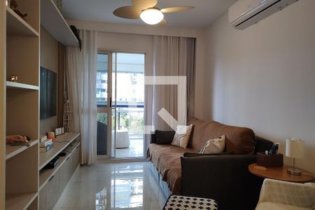 Sala de apartamento à venda com 3 quartos, 91m² em Barra da Tijuca, Rio de Janeiro