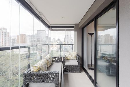 Varanda de apartamento para alugar com 2 quartos, 66m² em Pinheiros, São Paulo
