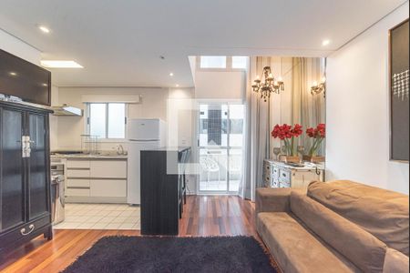 Sala de apartamento para alugar com 1 quarto, 46m² em Itaim Bibi, São Paulo