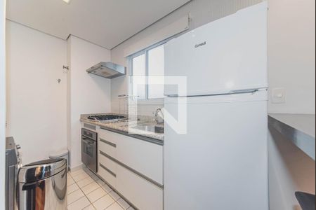 Cozinha - Lavanderia Integrada de apartamento para alugar com 1 quarto, 46m² em Itaim Bibi, São Paulo
