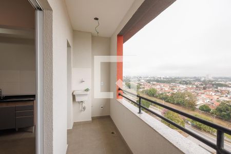 Varanda de apartamento para alugar com 2 quartos, 56m² em Parque Taubateguassu, Taubaté