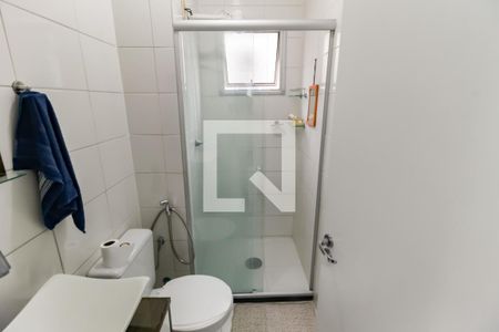 Banheiro de apartamento para alugar com 2 quartos, 42m² em Vila Indiana, Taboão da Serra