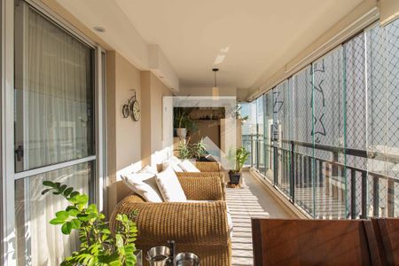 Varanda da Sala de apartamento à venda com 3 quartos, 146m² em Ipiranga, São Paulo