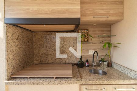 Churrasqueira da varanda de apartamento à venda com 3 quartos, 146m² em Ipiranga, São Paulo