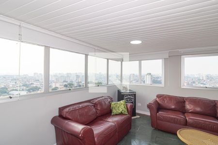 Sala de Estar de apartamento à venda com 3 quartos, 210m² em Vila Marari, São Paulo
