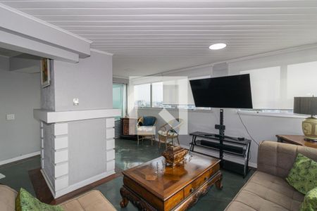 Sala de TV de apartamento à venda com 3 quartos, 210m² em Vila Marari, São Paulo