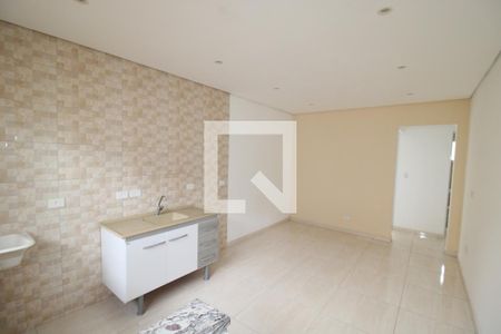 Sala / Cozinha de apartamento para alugar com 1 quarto, 40m² em Vila dos Andrades, São Paulo
