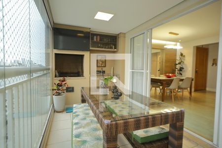Varanda da Sala de apartamento à venda com 3 quartos, 123m² em Centro, São Bernardo do Campo