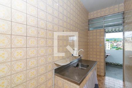 Cozinha de apartamento para alugar com 1 quarto, 50m² em Brás de Pina, Rio de Janeiro