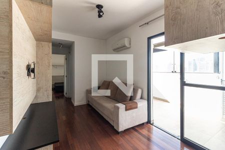 Sala de apartamento para alugar com 1 quarto, 68m² em Consolação, São Paulo