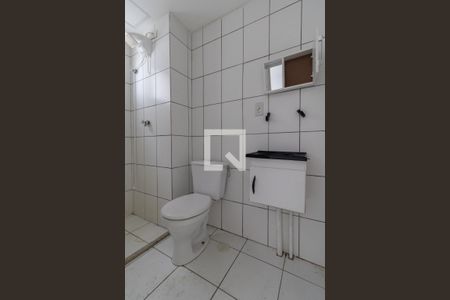 Banheiro de apartamento à venda com 1 quarto, 25m² em Vila Ré, São Paulo