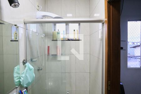 Banheiro da Suíte de apartamento à venda com 3 quartos, 110m² em Renascença, Belo Horizonte