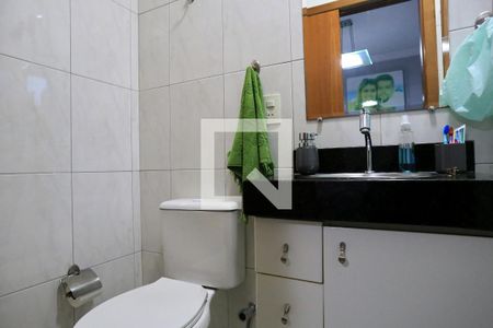 Banheiro da Suíte de apartamento à venda com 3 quartos, 110m² em Renascença, Belo Horizonte