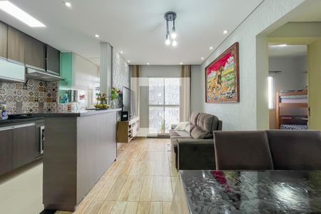 Sala de apartamento à venda com 2 quartos, 48m² em Bussocaba, Osasco