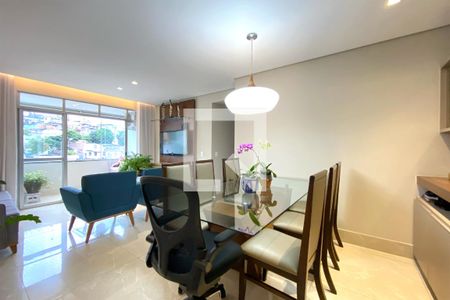 Sala de Jantar de apartamento à venda com 3 quartos, 109m² em Novo São Lucas, Belo Horizonte