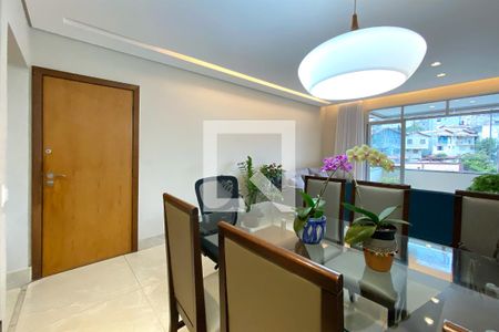 Sala de Jantar de apartamento à venda com 3 quartos, 109m² em Novo São Lucas, Belo Horizonte
